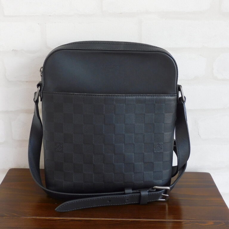 ルイヴィトン ダミエ・アンフィニ ポシェットディストリクト N23355  