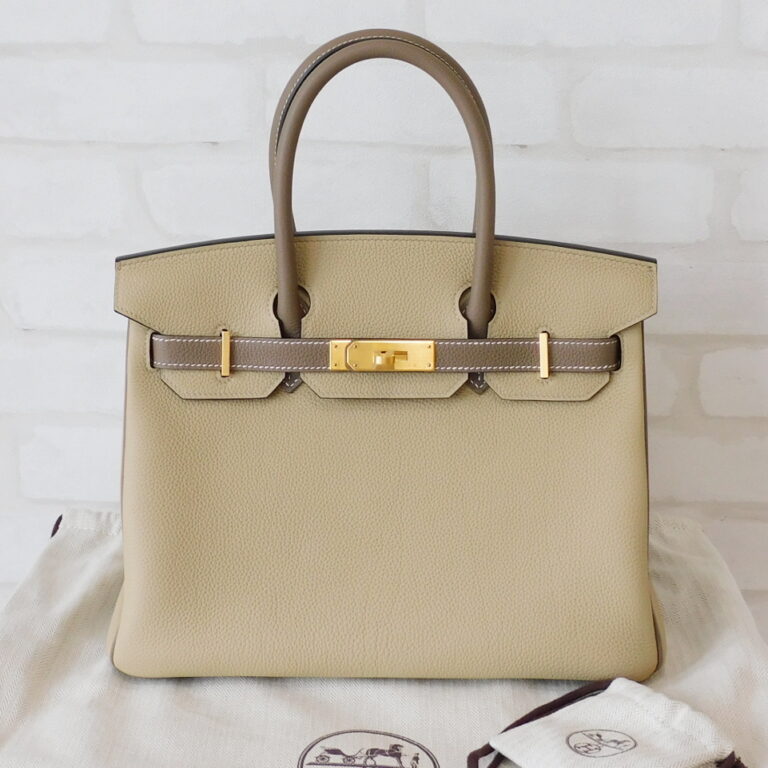 エルメス ガーデンパーティTPM 30 キャンバス/レザー マロン I刻印  