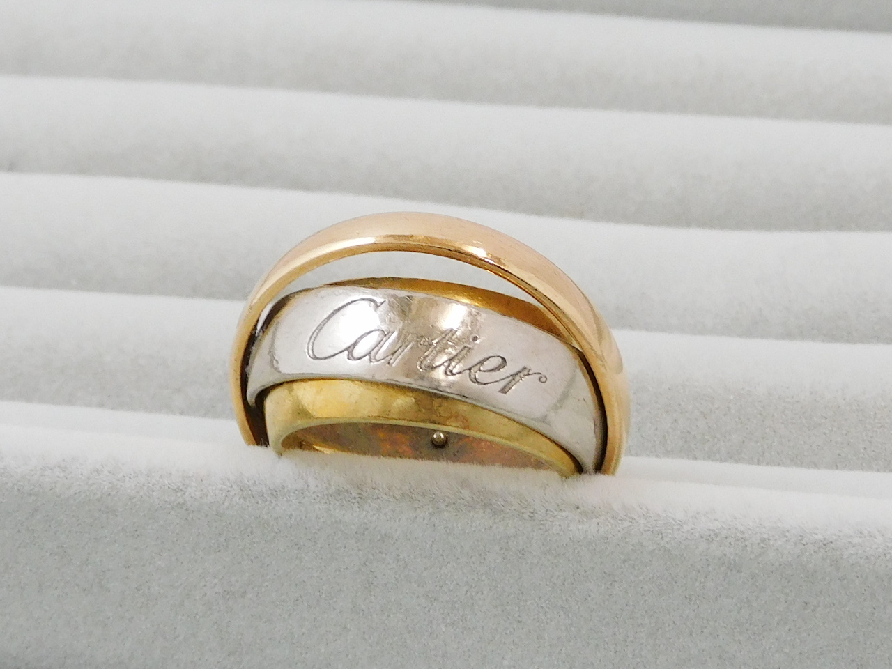 カルティエ C2 スモール リング（中古)CARTIER カルティエ 2C  