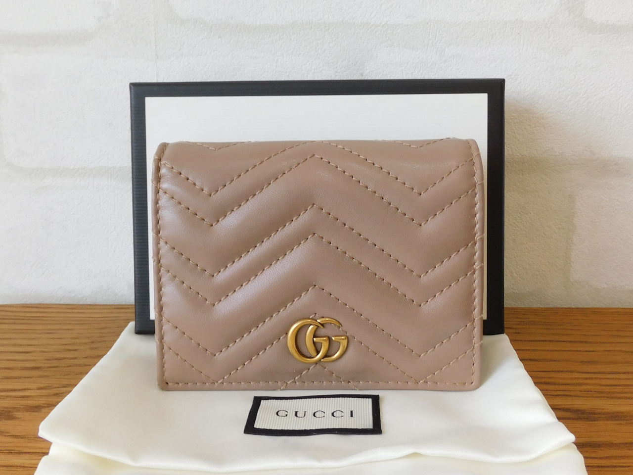 グッチ ダブルG カードケースウォレット 466492｜郡山のまじめな買取 