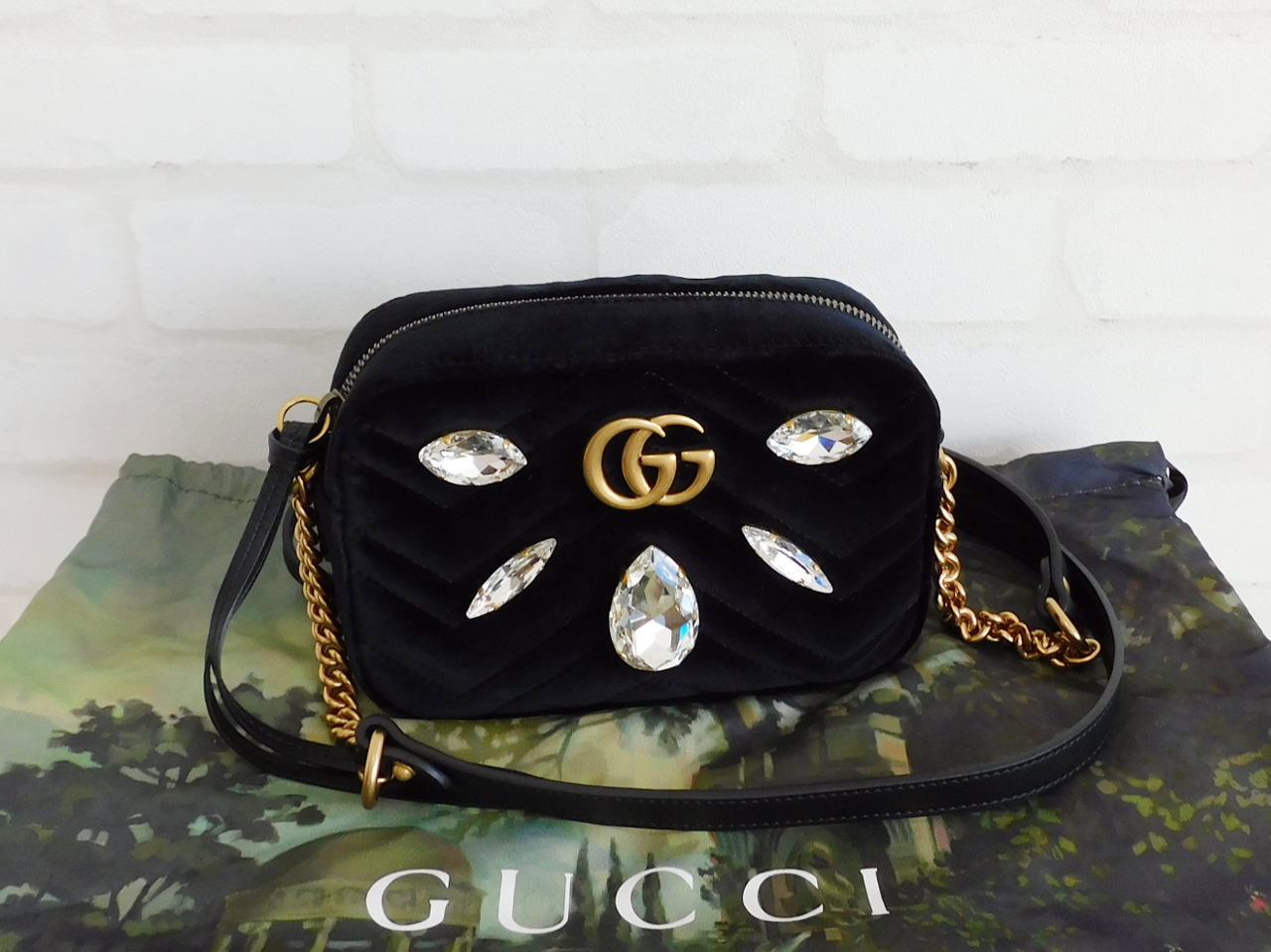 グッチ GGマーモント チェーンショルダーバッグ 448065｜郡山まじめな  