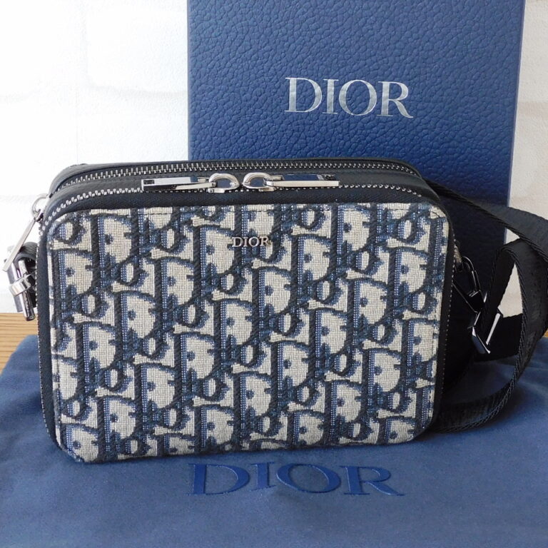 ディオール オブリーク ジャガード ポーチ｜郡山のまじめな買取専門店  