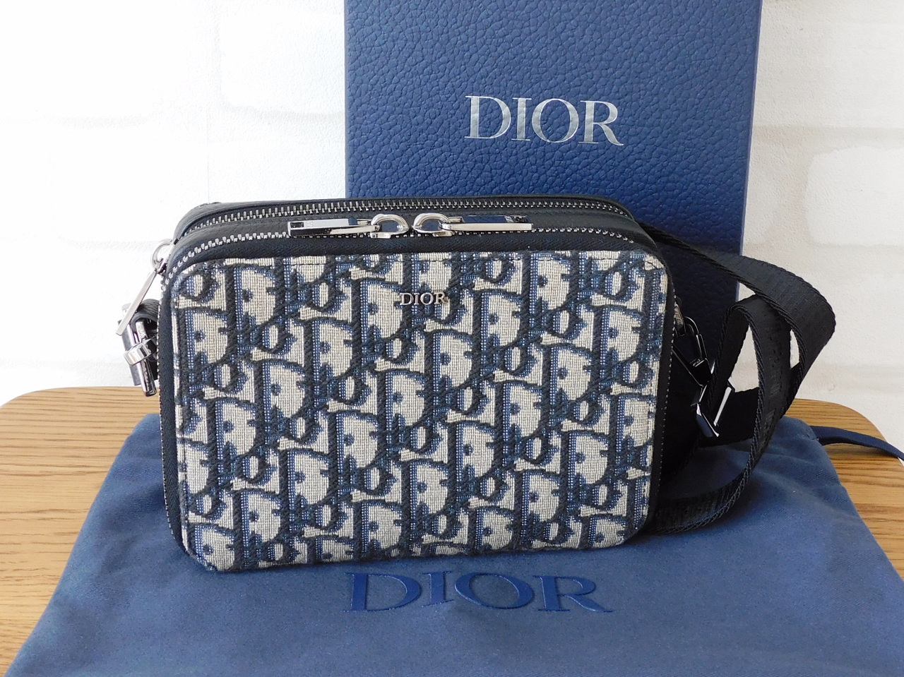 ディオール オブリーク ジャガード ポーチ｜郡山のまじめな買取専門店  