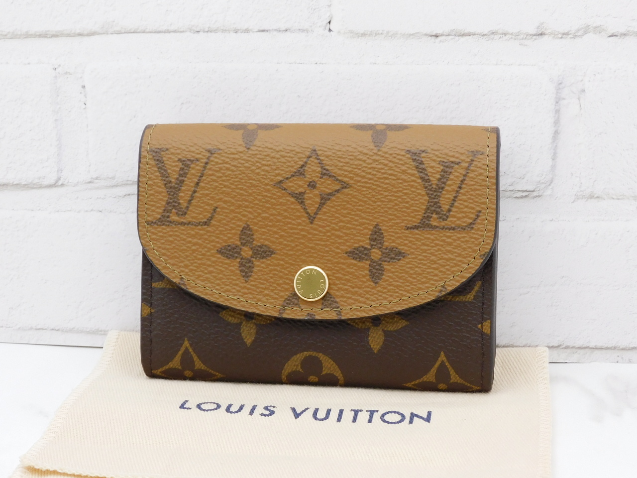 Louis Vuitton ポルトモネ ロザリ （《デザイン2色☆》Louis Vuitton 