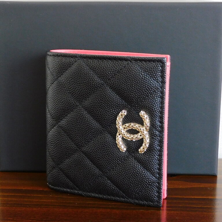 シャネル キャビアスキン 2つ折り財布 A01428の買取実績｜まじめな買取  