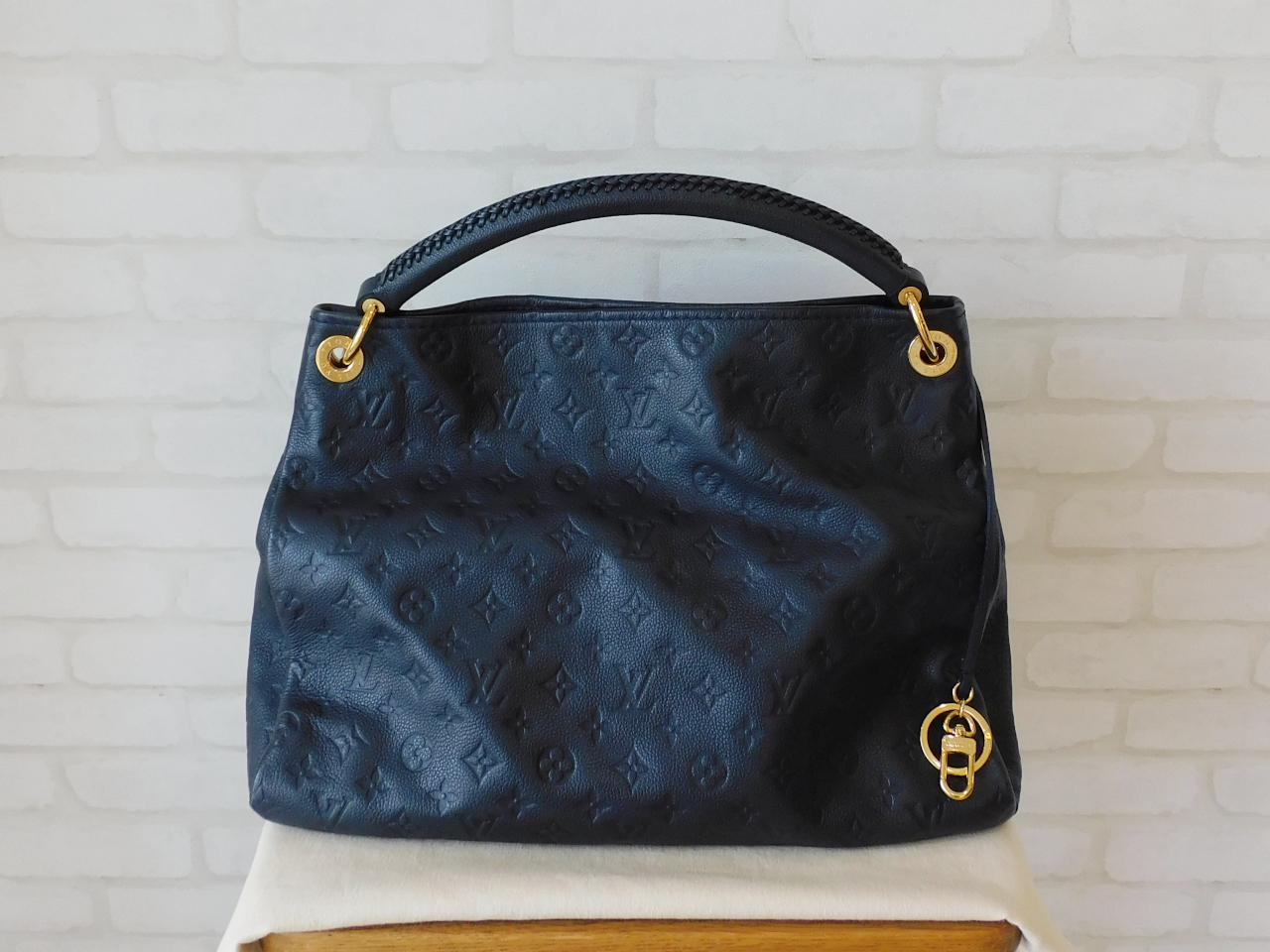LOUIS VUITTON ルイヴィトン モノグラム アンプラント プティット マル スープル 2WAY ノワール M45393 レディース