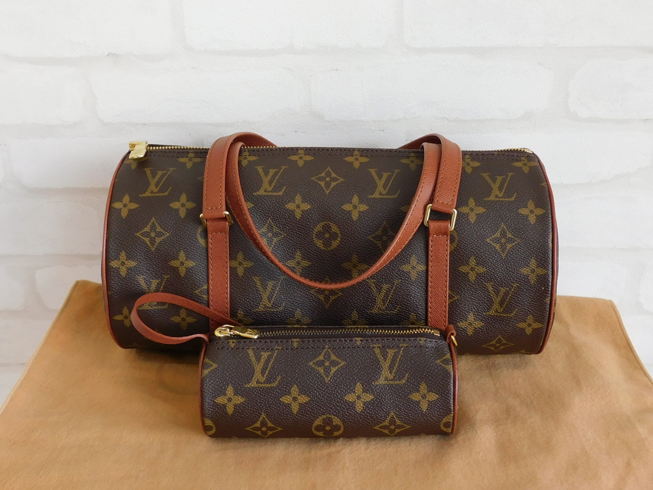 LOUIS VUITTON【ルイヴィトン】/N51303/パピヨン30/ダミエ・エベヌ  