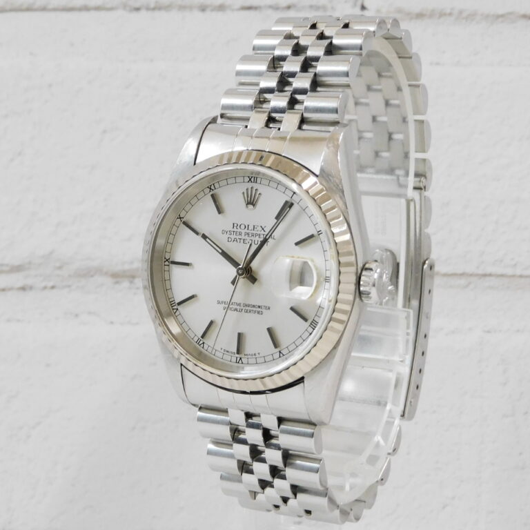 ロレックス デイトジャスト 16234 SS/YG U番(1997年頃)｜郡山のまじめ  