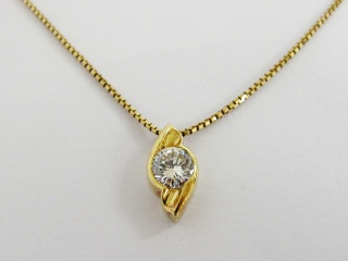 K18 ダイヤモンドネックレス D1.08ct ココ山岡の買取実績｜福島県郡山  
