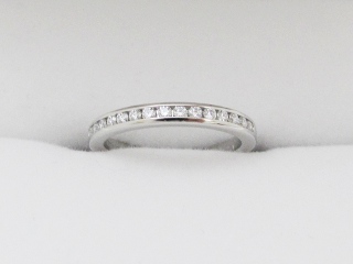 ティファニー ダイヤモンド ウェディング バンドリング Pt950の買取  