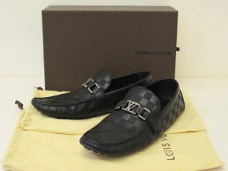 ルイヴィトン ホッケンハイムライン モカシン ドライビングシューズ 