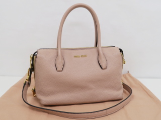 超美品】MIUMIU ミュウミュウ とか マドラス ミニバッグ 正規品 