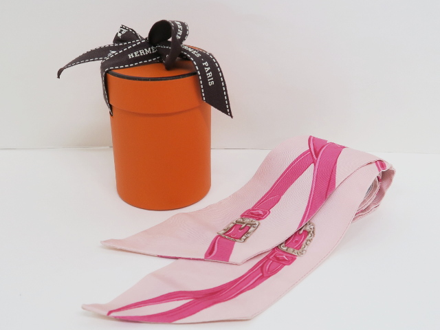 【HERMES】ツイリー スカーフ シルクスカーフ 【HERMES】ツイリー スカーフ シルクスカーフ