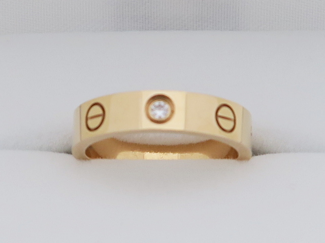 カルティエ ミニラブリング 1PD K18PGの買取実績｜まじめな買取専門店  