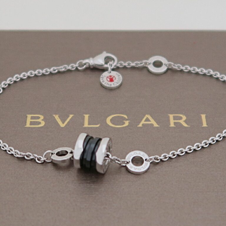 ブルガリ セーブ・ザ・チルドレン ブレスレット ブラックセラミック  