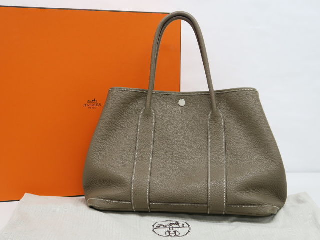 エルメス ガーデンパーティPM □N刻印(2010年) の買取実績｜福島県郡山 