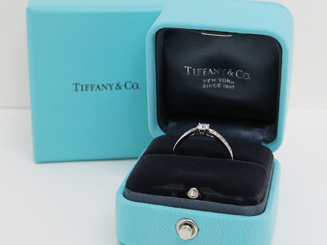 ティファニー ハーモニー ダイヤモンドリング D0.22ct Pt950 の買取  