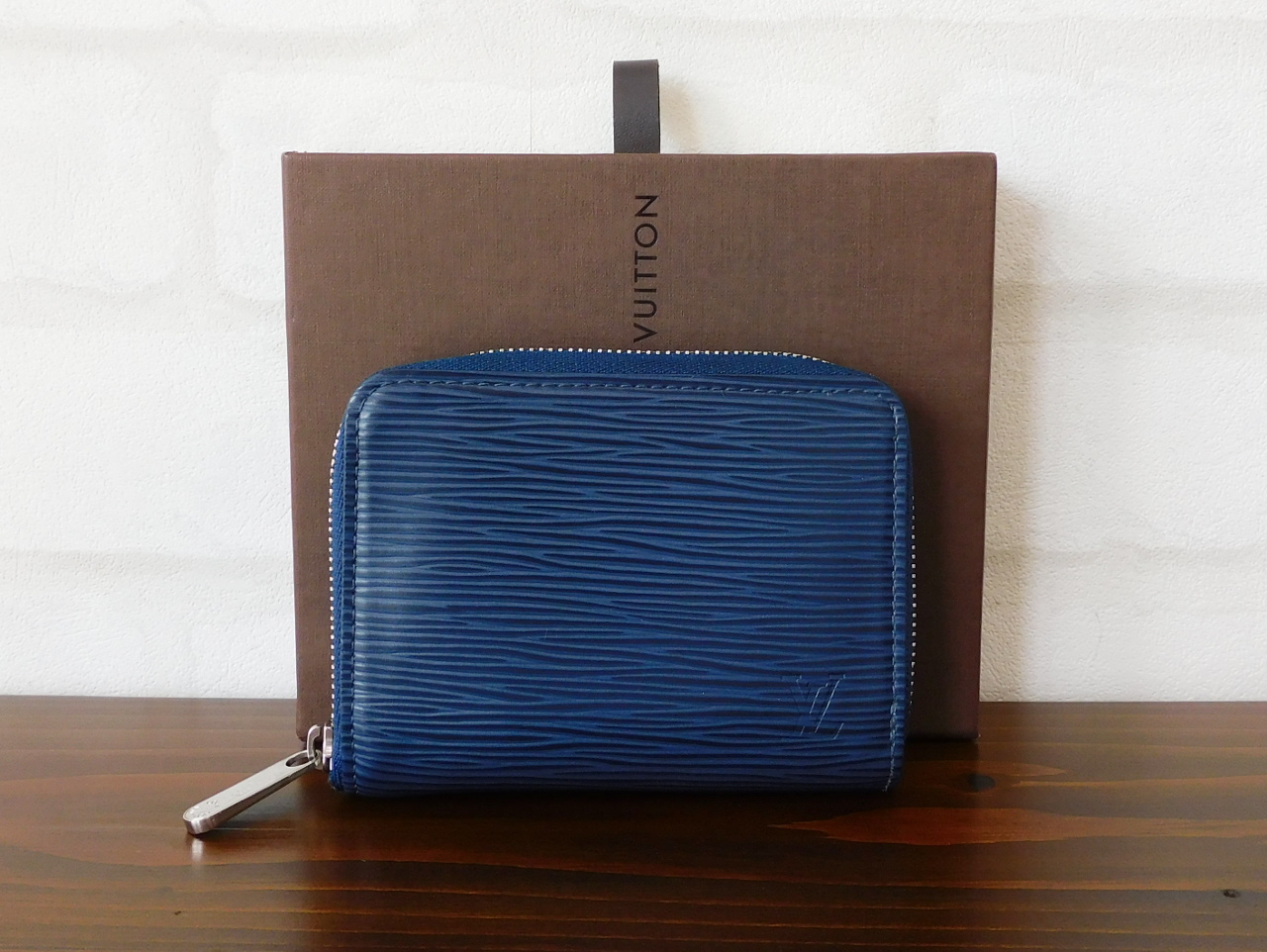 本日限定】美品☆ルイヴィトン エピ ジッピー コインパース ネイビー ミニ財布 ルイヴィトン