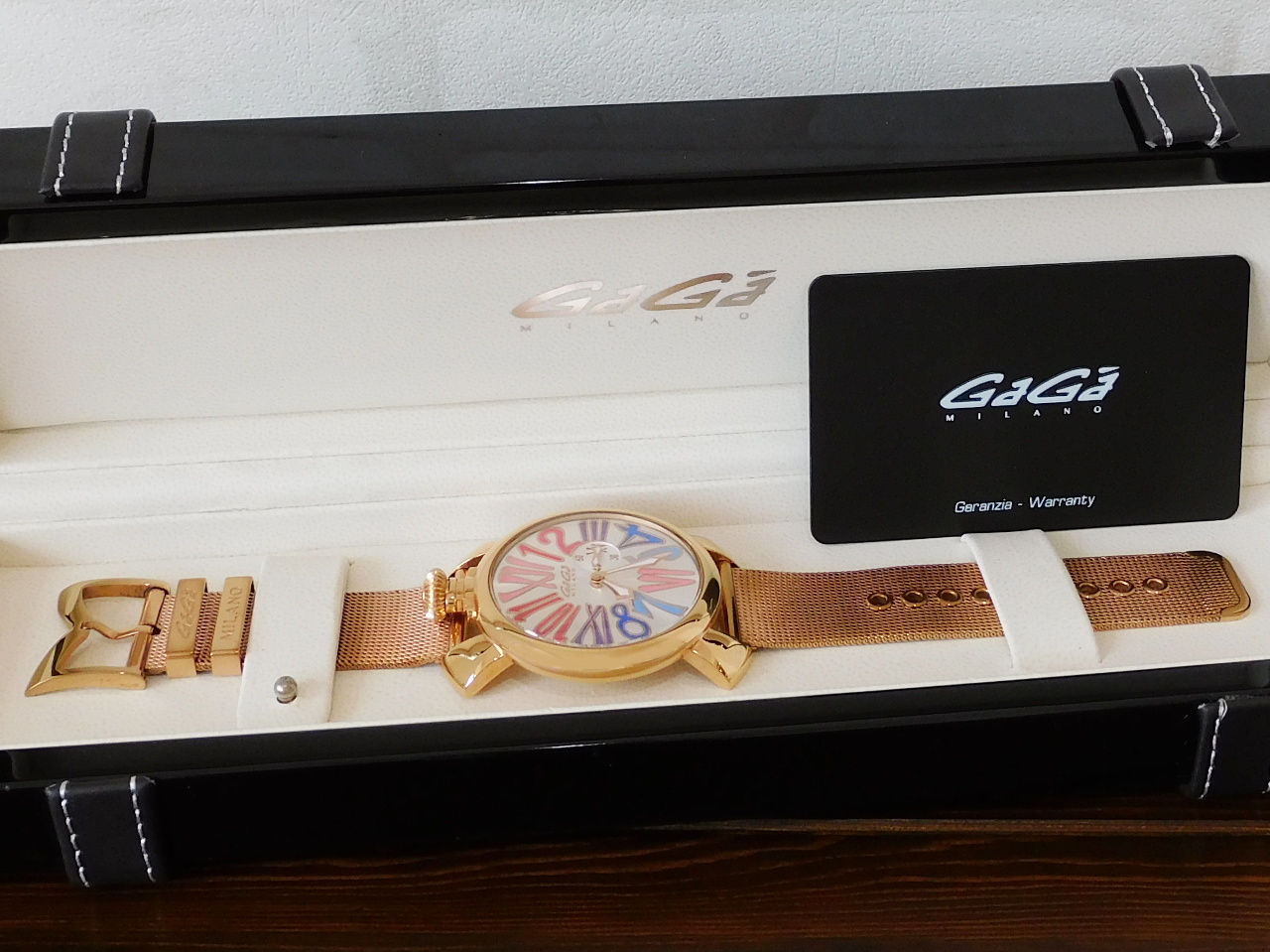 GAGA MILANO ガガ・ミラノ 5081 マヌアーレ46 スモールセコンド 