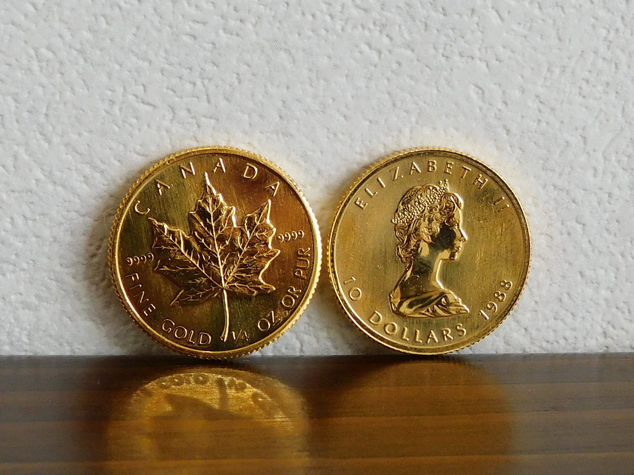 郡山でメイプルリーフ金貨の買取りなら、まじめな買取専門店Tamakiへ