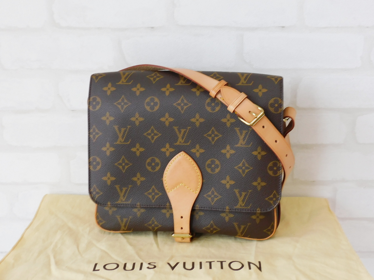 LOUIS VUITTON ルイヴィトン カルトシエール ショルダーバッグ ルイ 