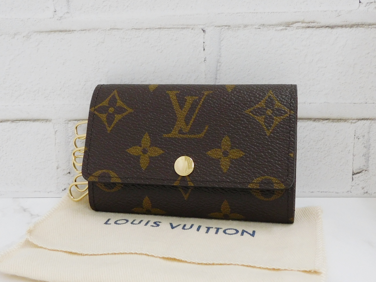 LOUIS VUITTON/モノグラムアンプラント ミュルティクレ6》AB 《LOUIS 