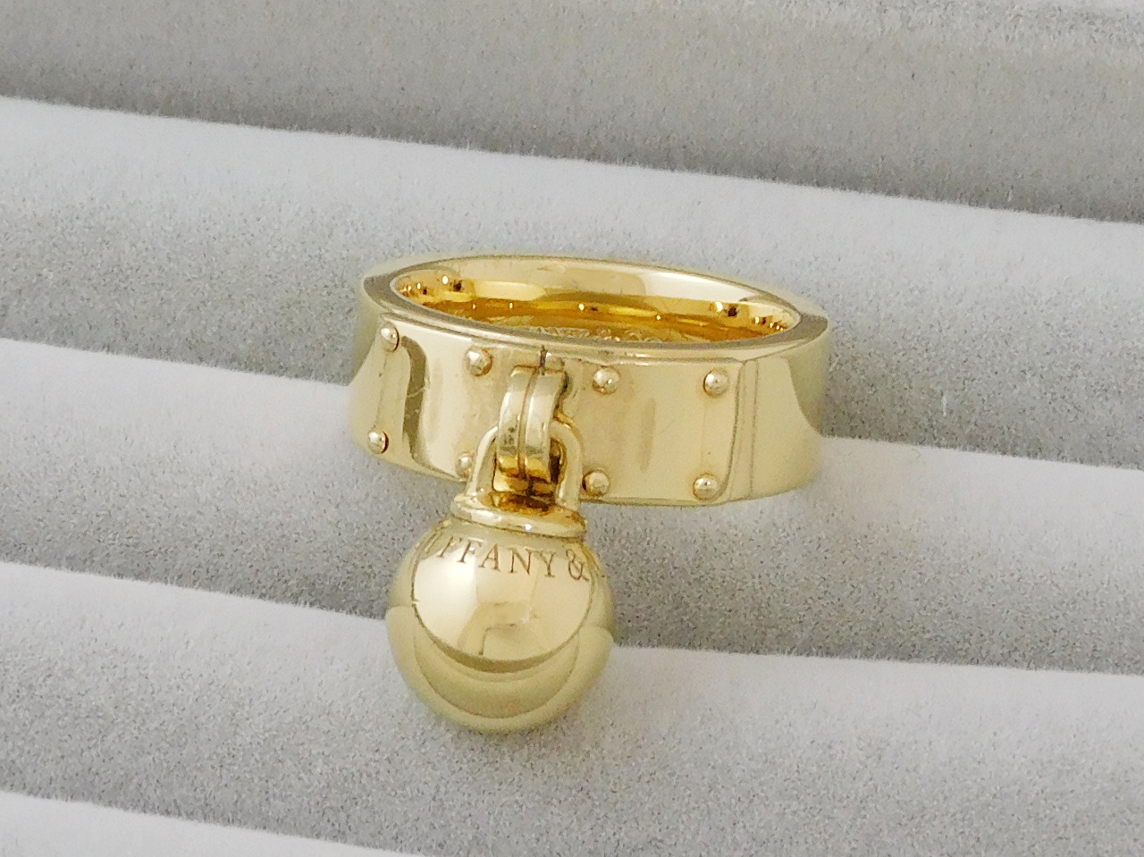 TIFFANY & CO. Tiffany ティファニー 925 シルバー SV ボールダングル 