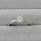 Pt900ダイヤリング D0.34ct