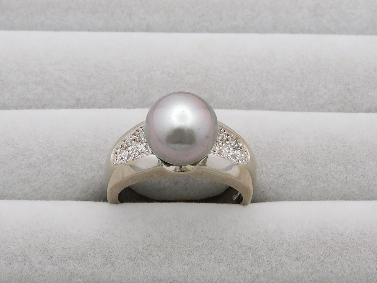 K14WG パールリング 10.0mm