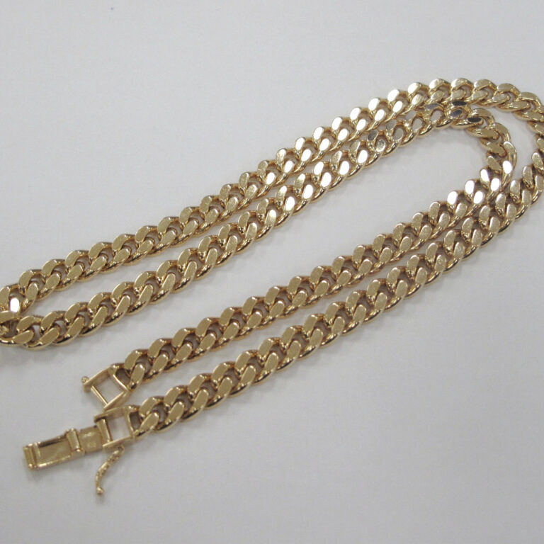 K18ネックレス40cm 7g 高価買取専門店まねきや査定された｜アクセサリー 