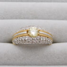 K18 Pt900リング 0.627ct