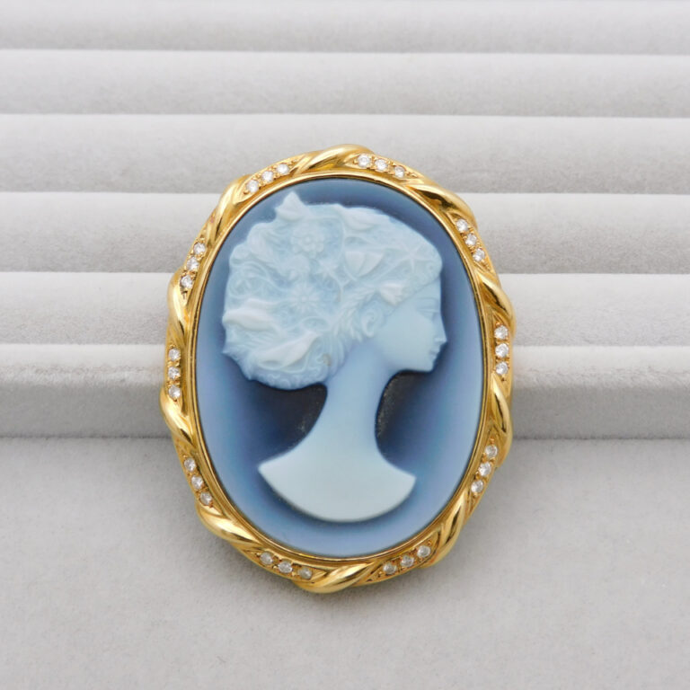 K18 メノウカメオ ニナリッチ