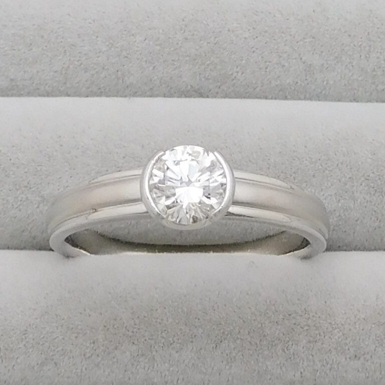 Pt900ダイヤモンドリング D1.006ct