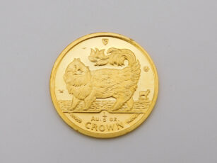 『1993年 マン島 キャット金貨5分の1オンス 6.2グラム』