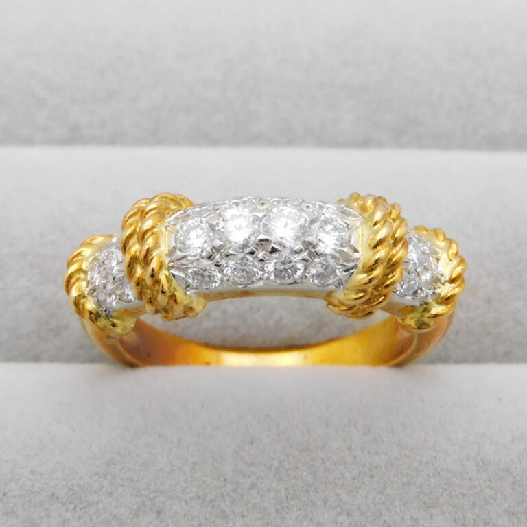 フレッド K18ダイヤモンドリング