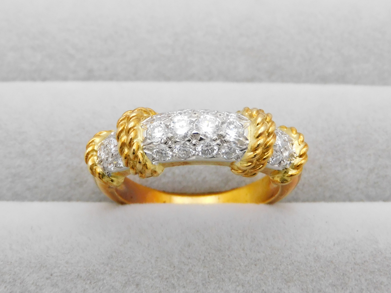 フレッド K18ダイヤモンドリング