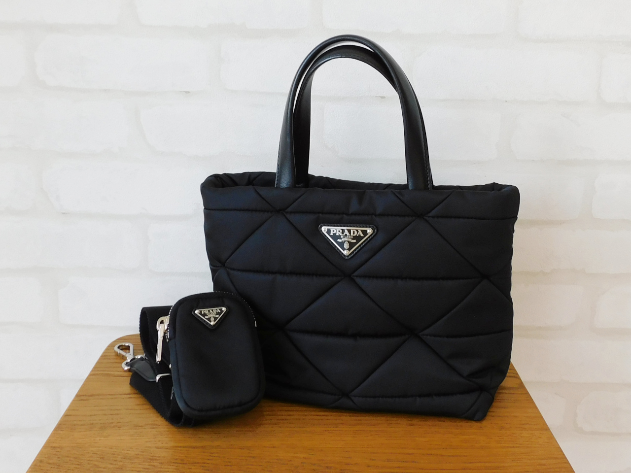 プラダ トートバッグ Re-Nylon 1BG373