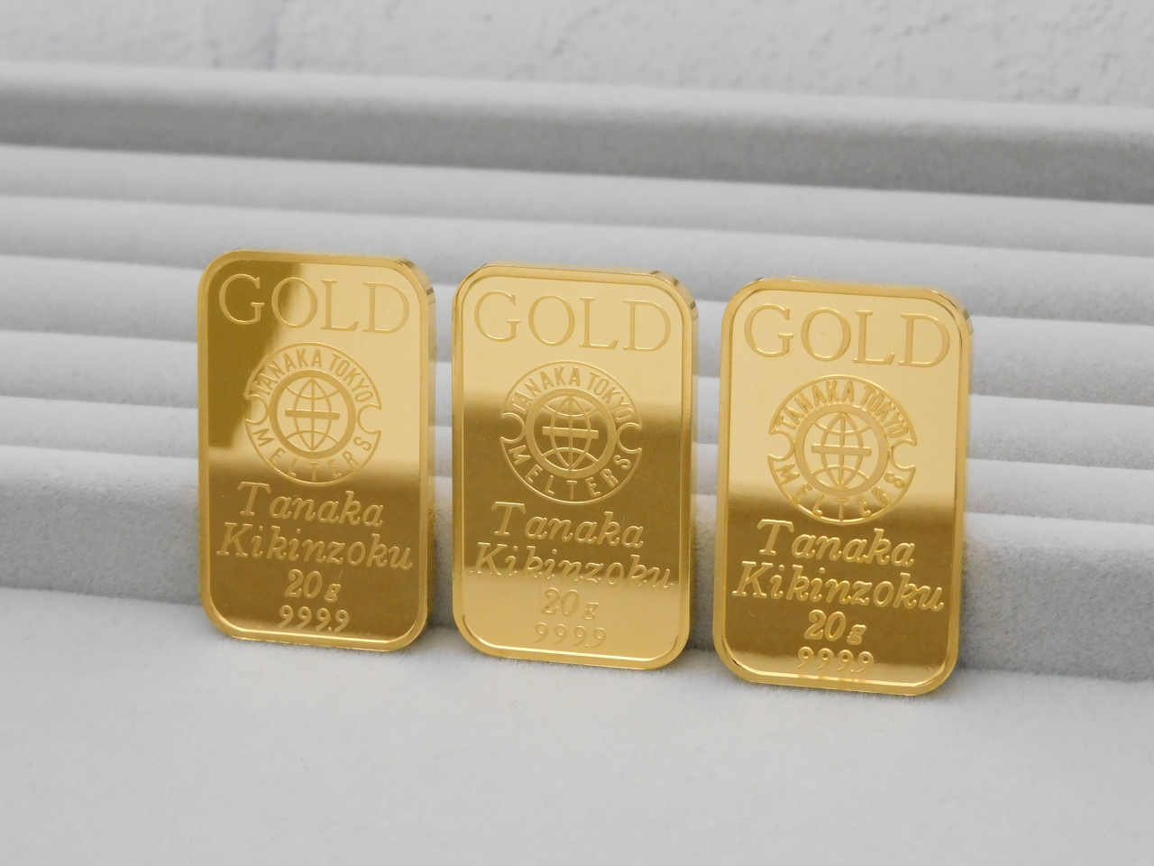 田中貴金属 金地金(きんじがね)20g｜郡山のまじめな買取専門店Tamaki